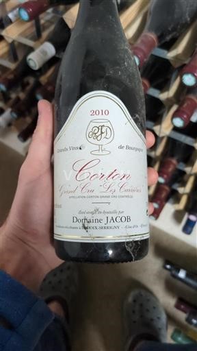 Borgoña Corton Grand Cru Domaine Jacob Les Carrières 2010