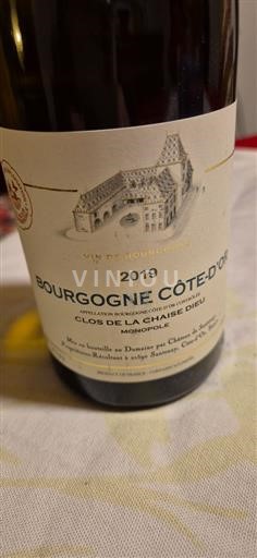 Burgundy Burgundy Côte d'Or Château Santenay Clos de la Chaise Dieu 2019