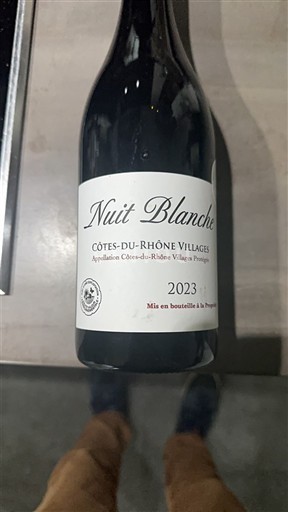 Rona dolina Côtes-du-Rhône-Villages Nuit Blanche 2023