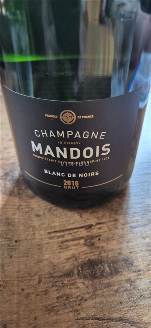 Champagne Mandois 2018