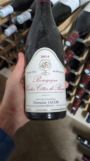 Burgundi Beaunen Ylämaat Domaine JACOB 2014