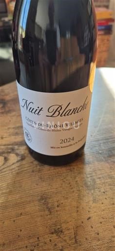 Rona dolina Côtes-du-Rhône-Villages Nuit Blanche 2024