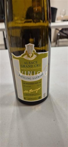 Alsace Không được chỉ định Grand Cru Jean-Baptiste Adam Riesling Saering 2018