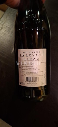 Rona dolina Lirac Domaine La Loyane 2020