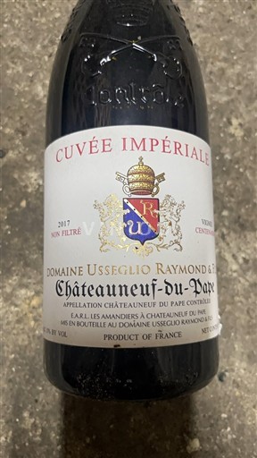 Rhône Valley Châteauneuf-du-Pape Domaine Raymond Usseglio & Fils Imperiale 2017