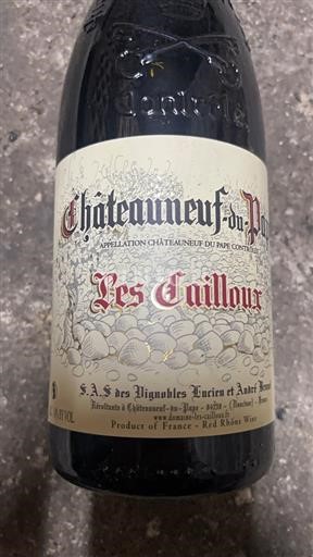 Rhônevallei Châteauneuf-du-Pape Domaine Lucien et André Brunel Les Cailloux 2015