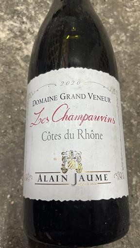Rhône Valley Côtes-du-Rhône Domaine Grand Veneur 2020