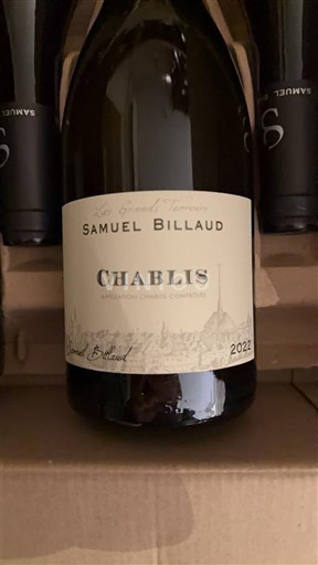 Bourgogne Chablis Samuel Billaud 2022