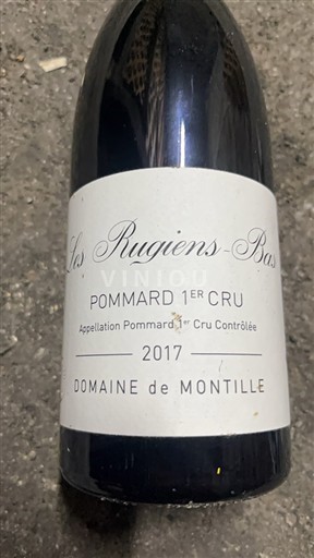 Burgundi Pommard Premier Cru Domaine Montille Les Rugiens-Bas 2017
