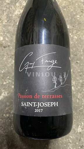 Thung lũng Rhône Saint-Joseph Guy Farge Passion de Terrasses 2017