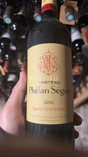Bordeaux Saint-Estèphe Cru Bourgeois Exceptionnel Château Phélan Segur 2016