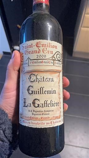 Bordeaux Saint-Émilion Grand Cru Grand Cru Château Guillemin La Gaffelière 2009