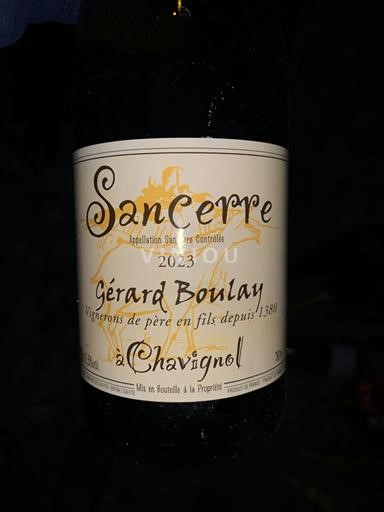 Valle del Loira Sancerre AOP / AOC Gérard Boulay 2023