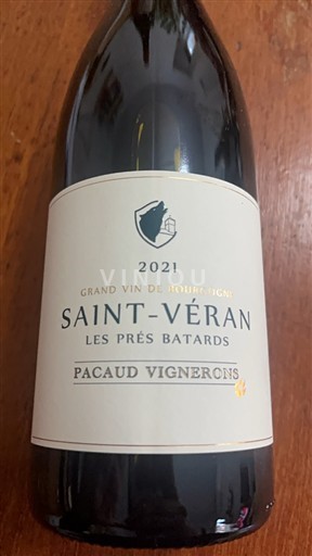 Borgoña Saint-Véran Domaine Pacaud Les Prés Batards 2021