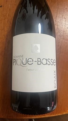 Rhônen laakso Côtes-du-rhône-villages Domaine Pique-Basse L'Atout du Pique blanc 2023