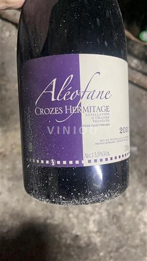 Thung lũng Rhône Crozes-hermitage Natacha Chave Aléofane 2021