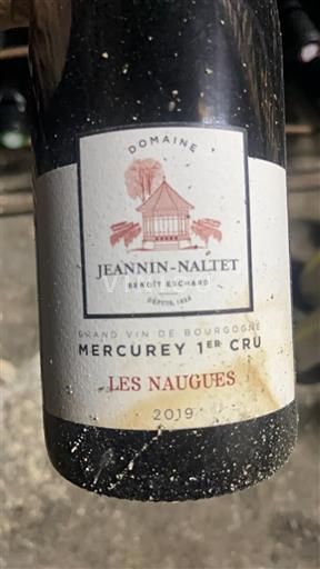Burgundija Mercurey Premier Cru Domaine Jeannin-Naltet Les Naugues 2019