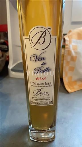 Jura Côtes-du-jura Badoz Vin de Paille 2018