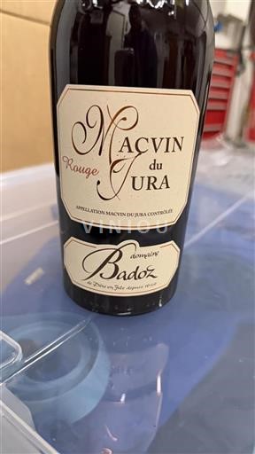 Jura Rượu Macvin-du-jura Badoz Không niên vụ