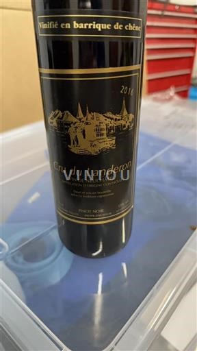 Neuchâtel Neuchâtel PDO Domaine Landron 2016