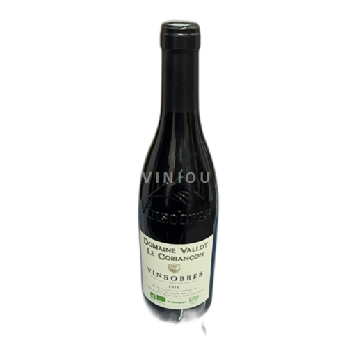 Thung lũng Rhône Vinsobres Domaine Vallot Le Coriançon 2016