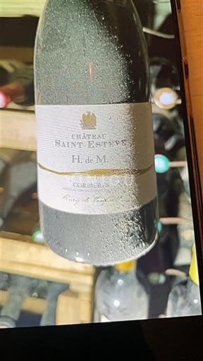 Languedoc Corbières Château Saint Estève H de M 2017