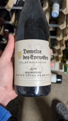 Burgund Hautes Côtes de Beaune Domaine Des Epenottes 2018