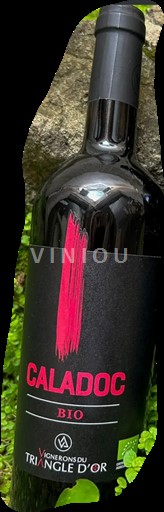 Viner Rouge sec Caladoc Vignerons du Triangle Or 2023 Frankrike Languedoc och Roussillon Pays d'Oc IGP