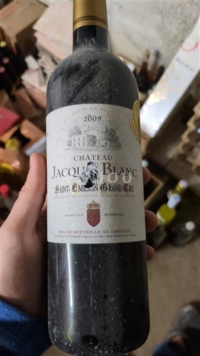 Bordeaux Saint-Émilion Grand Cru Grand Cru Château Jacques Blanc 2009