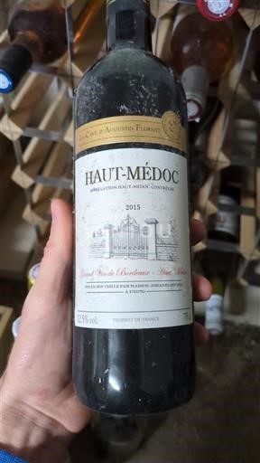 Bordeaux Haut-Médoc La Cour Augustus Florent 2015
