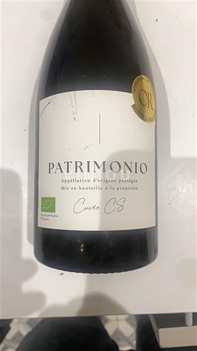 Corsica Patrimonio Cuvée CS 2024