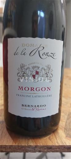 Beaujolais Morgon Domaine La Ronze 2024