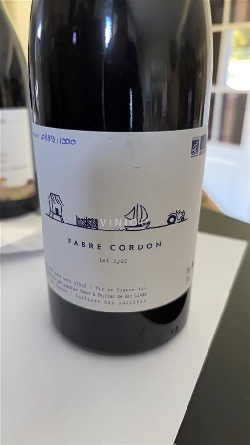 Languedoc Corbières Château Fabre Cordon Enfants de la balle 2022