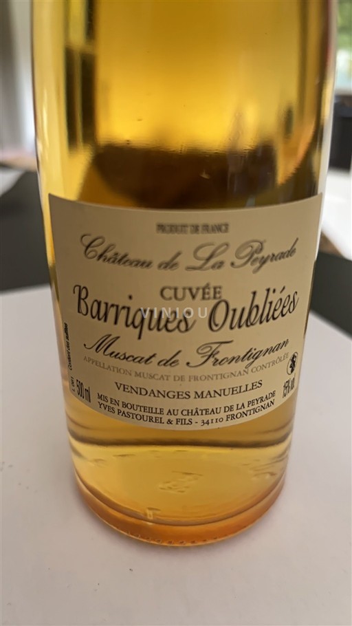 Langvedok Muškat iz Frontignana Château La Peyrade Barriques Oubliées 2024