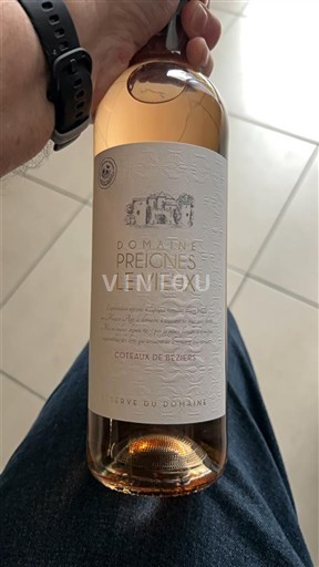 Languedoc og Roussillon Coteaux de Béziers Domaine Preignes le Vieux Réserve du Domaine Ikke-årgang
