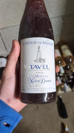 Thung lũng Rhône Tavel Château Manissy Le Moulin Notre Dame 2014