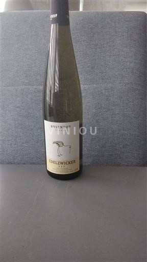 Alsace Edelzwicker Rosenhof Không niên vụ