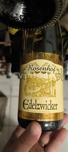 Alsace Edelzwicker Rosenhof Non Millésimé