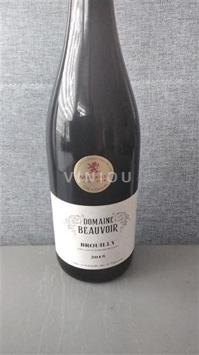 Beaujolais Brouilly Domaine Beauvoir 2015