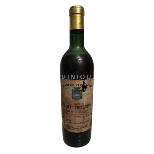 Bordeaux Bordeaux Supérieur Château Chantegrive 1970