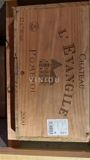 Bordeaux Pomerol Château L'Évangile 2000