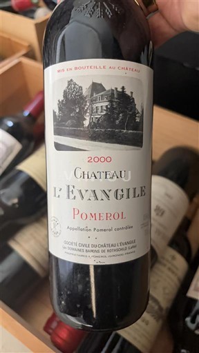 Bordeaux Pomerol Château L'Évangile 2000