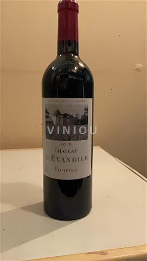 Bordeaux Pomerol Château L'Évangile 2015