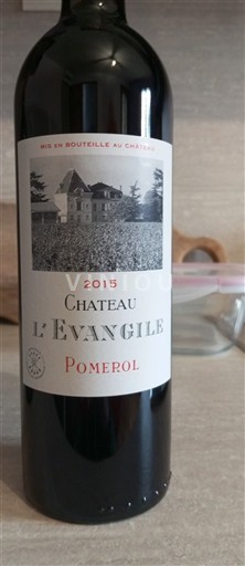 Bordeaux Pomerol Château L'Évangile 2015