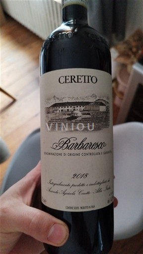 Piemonte Barbaresco Ceretto 2018