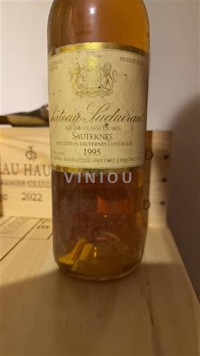 Bordeaux Sauternes Grand Cru Château Suduiraut 1995