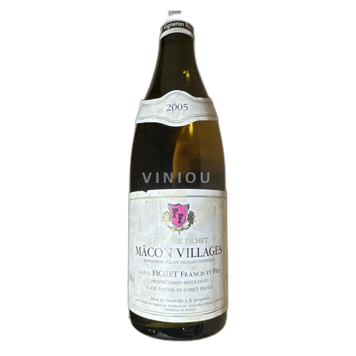 Bourgogne Mâcon og mâcon-landsbyer Domaine Fichet 2005