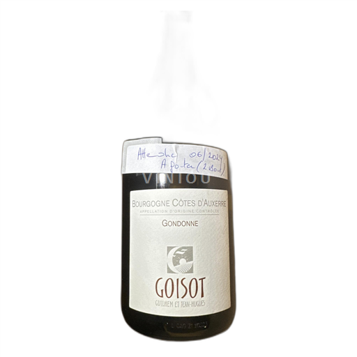 Burgund Bourgogne Côtes d'Auxerre Domaine Goisot Gondonne 2021