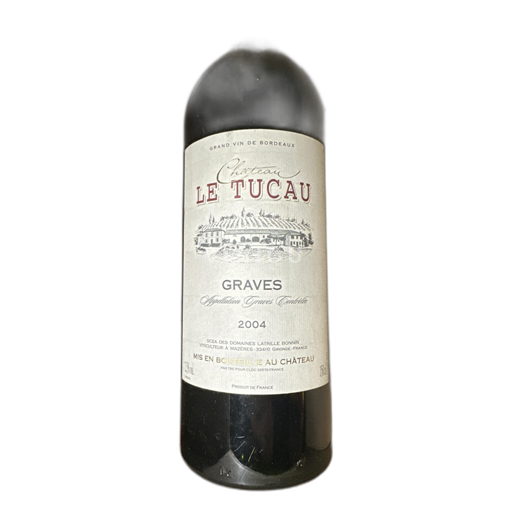 Bordeaux Graves Château Le Tucau 2004