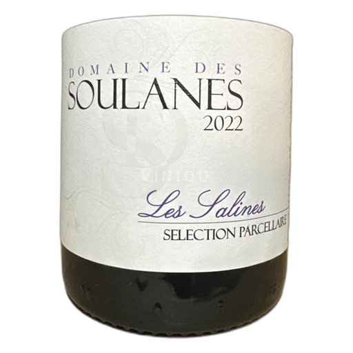 Roussillon Maury-kuiva Domaine des Soulanes Les Salines Bio sélection parcellaire 2022